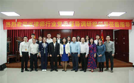 省律师行业党委督导组指导我所主题教育工作