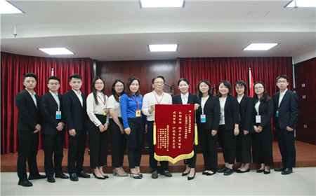 我所欢送西政经济法学院实习同学
