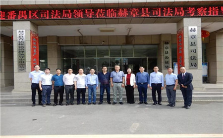 我所卢列律师参加区局对贵州赫章县结对帮扶工作调研