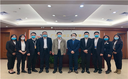 云浮市郁南农信社蔡碧伟书记到访我所