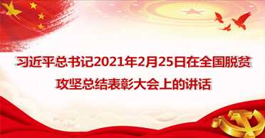 天地正党支部·2021 年 3 月上党课 学习贯彻习近平总书记在全国脱贫攻坚总结表彰大会上 的讲话